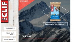 CLIF BAR: SITO ONLINE DISPONIBILE ANCHE IN ITALIANO!